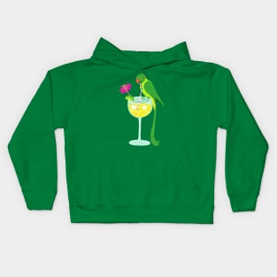 Liquid Sunshine - Parrot Kids Hoodie